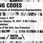 DRAWING CODES: Experimental Protocols of Architectural Representation Group Show – Jan. 17 – Feb. 4 @ Hubbell Street Galleries